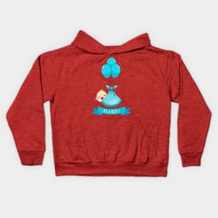 It's A Boy Kids Hoodie